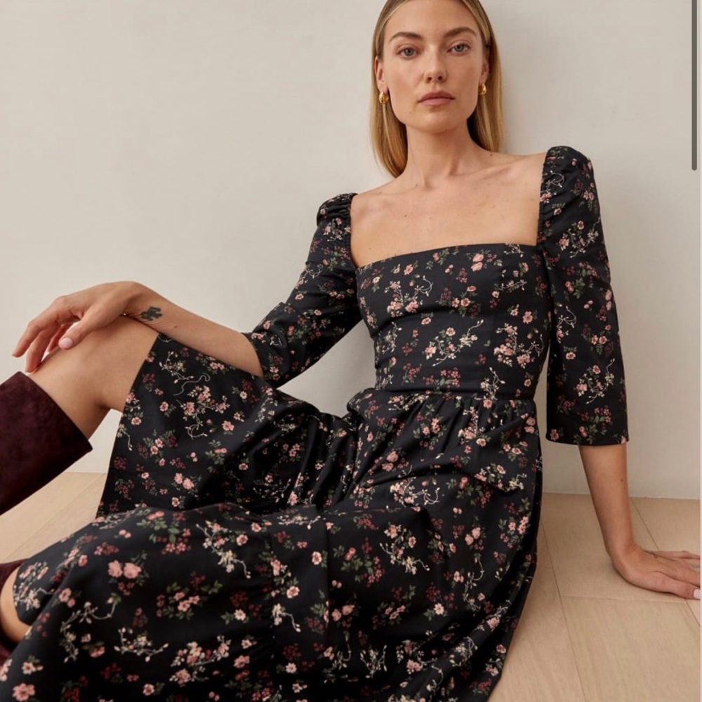 Reformation Cyprus Dress in Jolene